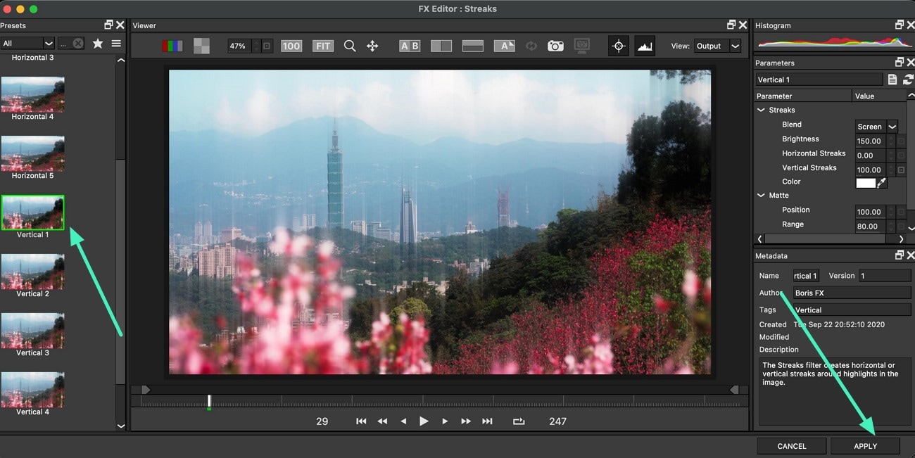 choose and apply effect mac tutorial