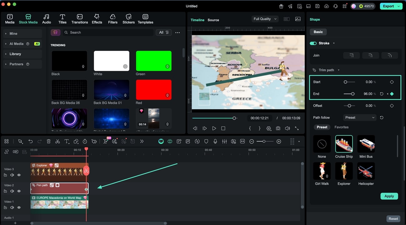 assign start and end nodes
