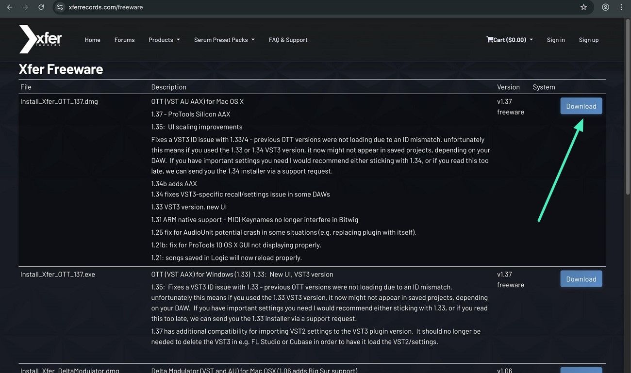 download plugin from website