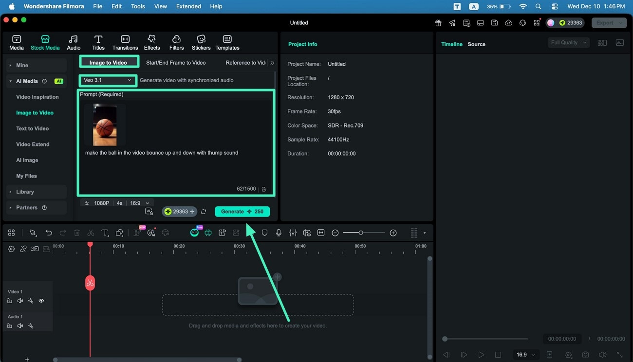 access image to video veo 3