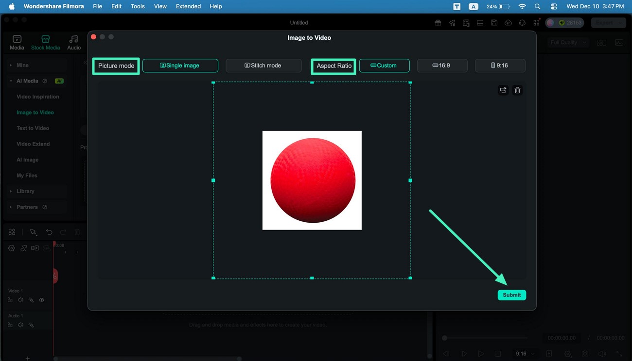 add image after cropping