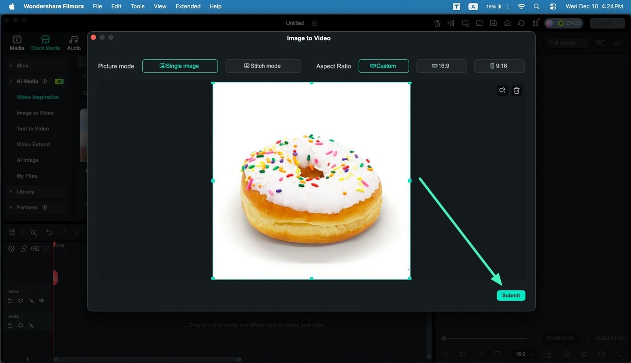 insert image select aspect ratio