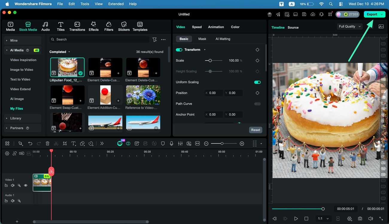 check results save video