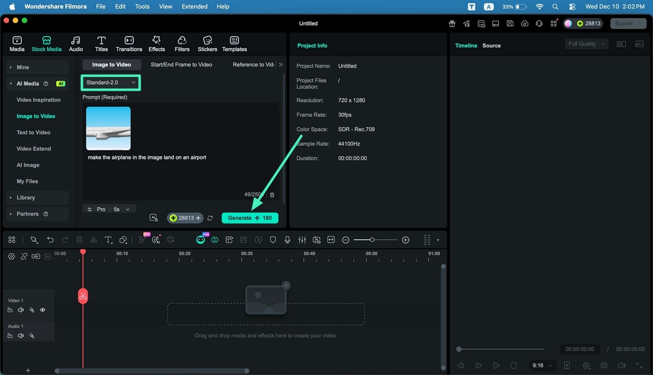 enable standard 2.0 mode