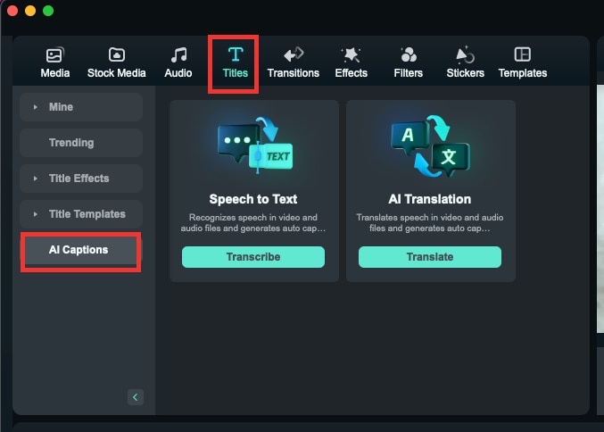 Timeline Speech-to-Text