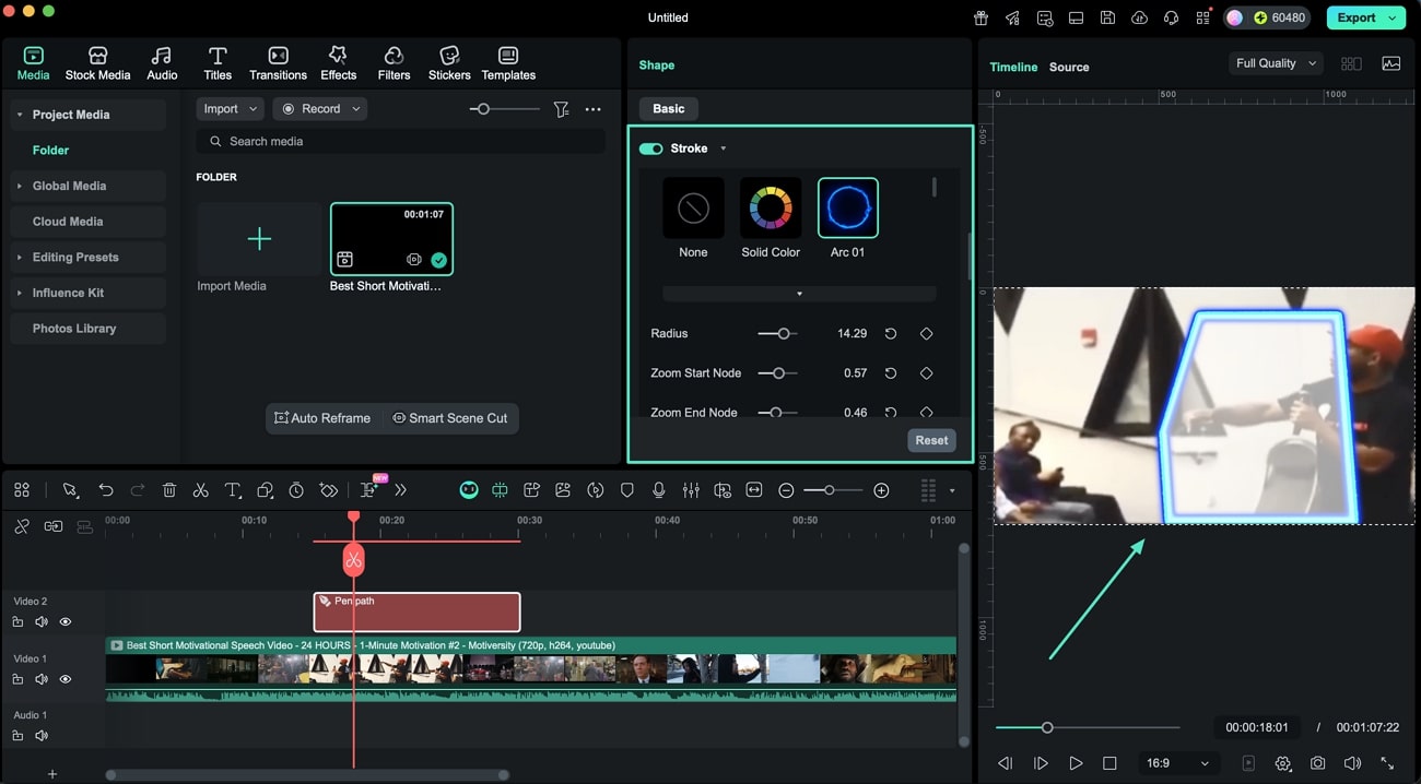 Konturdetails verfeinern