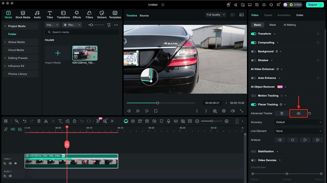 preview tracking points