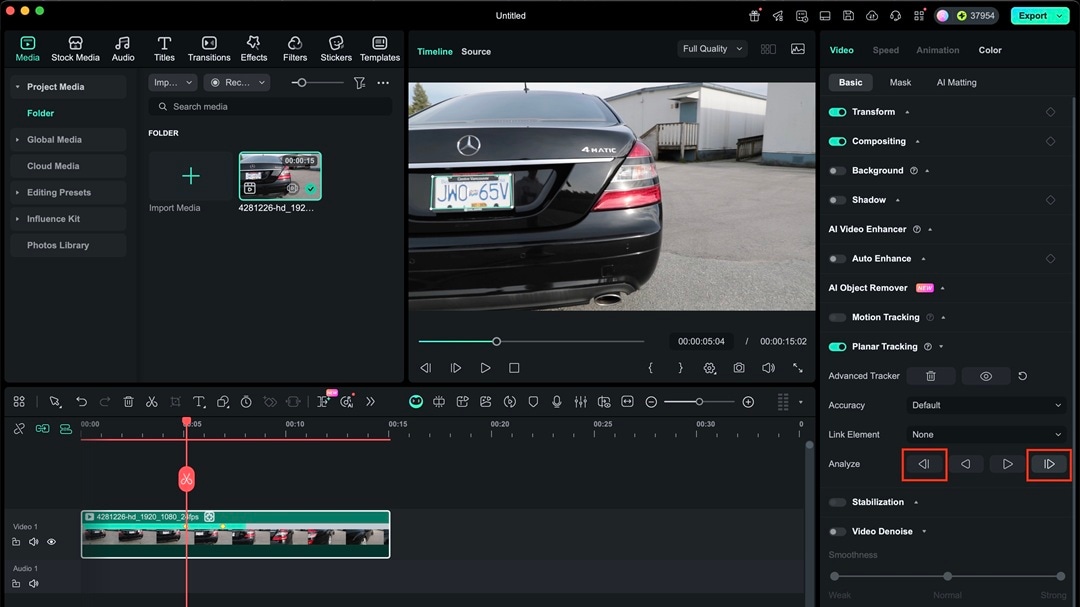 adjust the tracking results