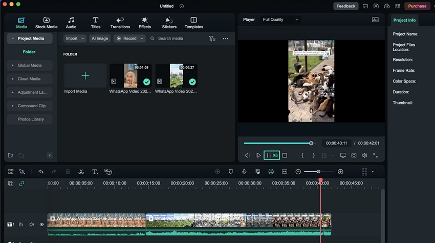 mempercepat video menggunakan shortcut