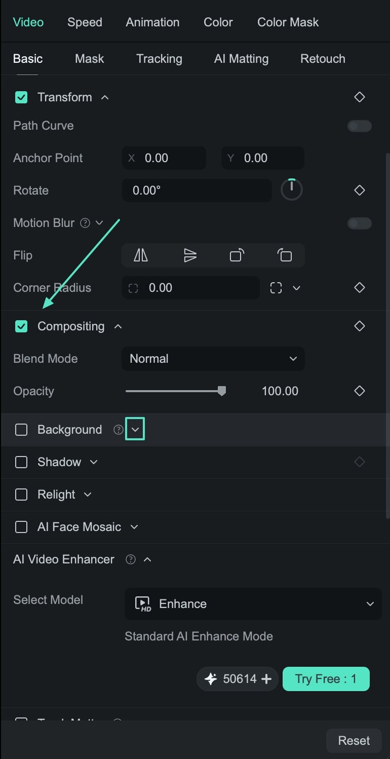 Managing modules in Filmora for Mac