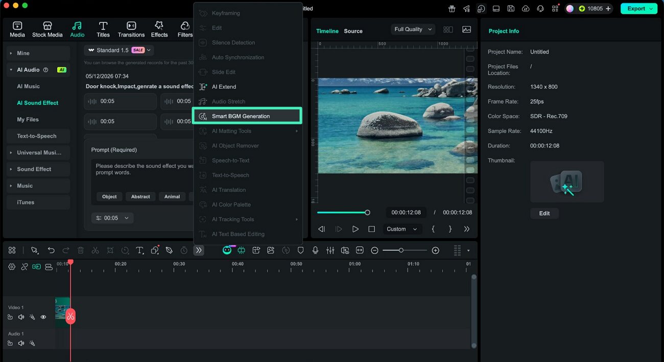 open smart bgm generation tool on mac