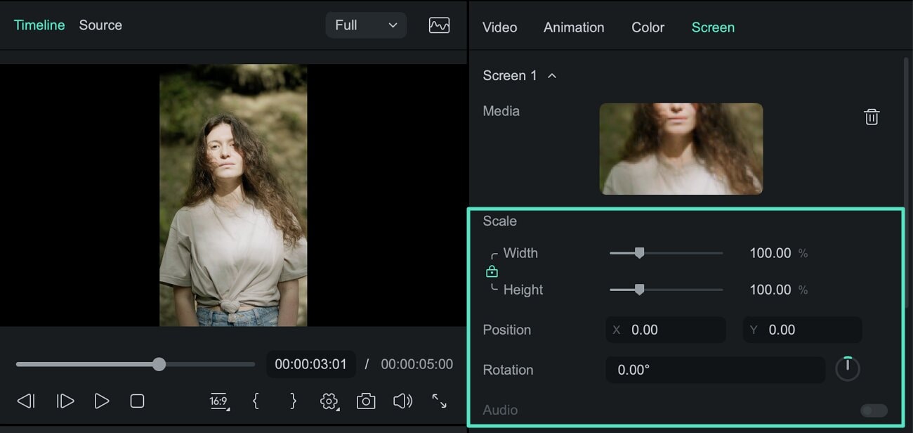 customize video segments and text