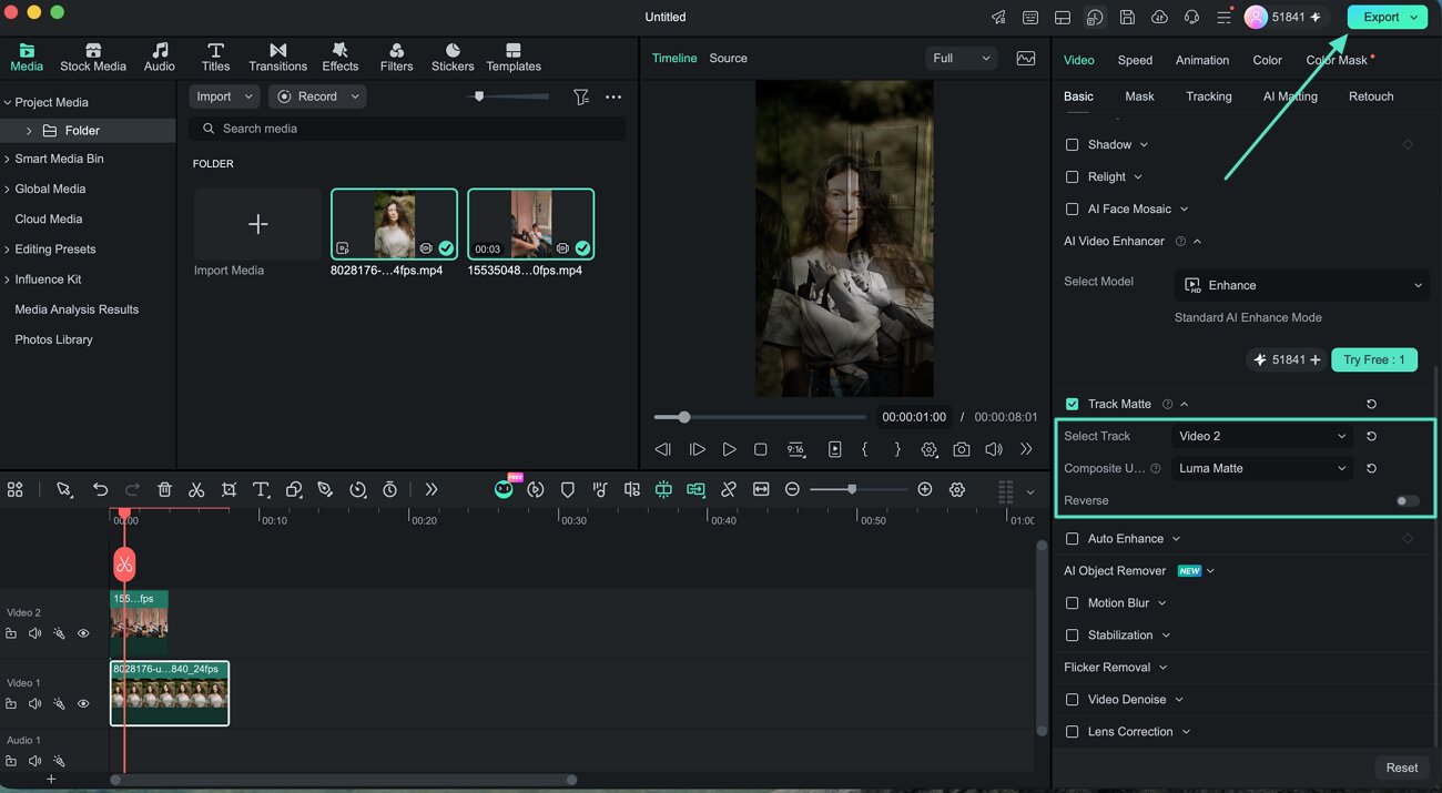 Review and export video