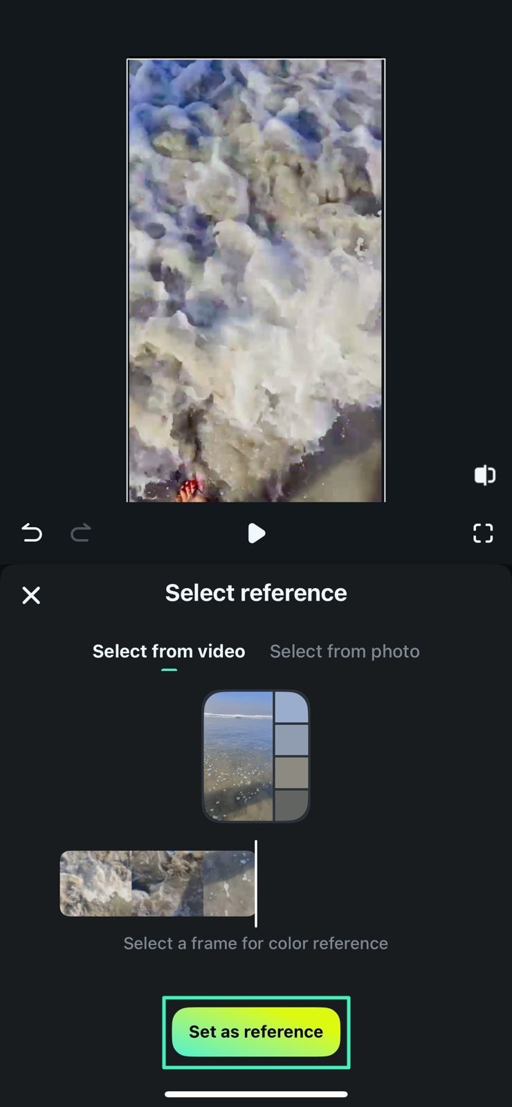 choose color reference