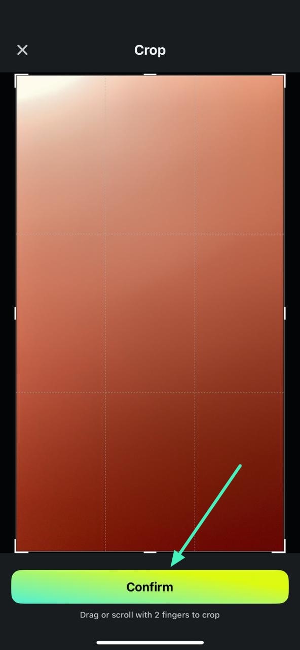 confirm after crossing thumbnail