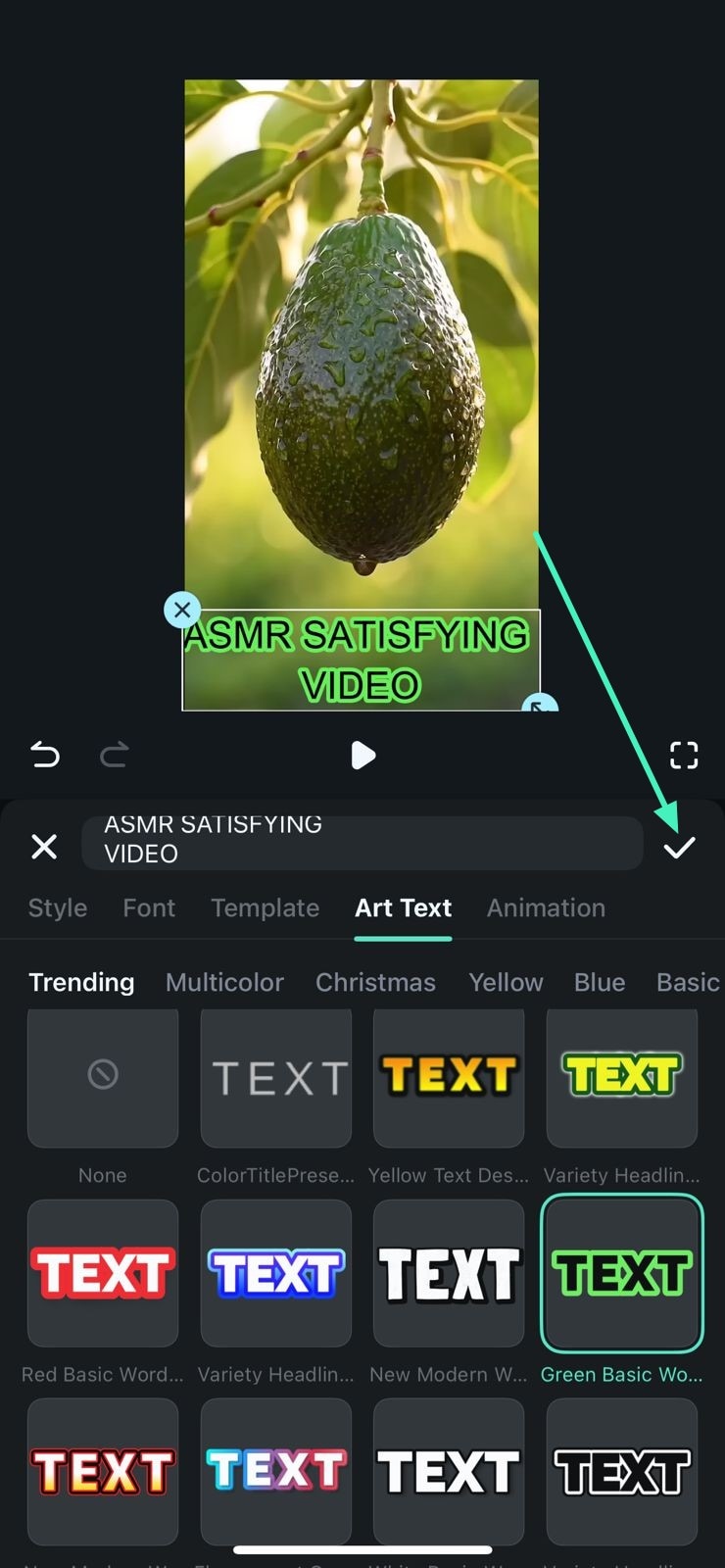 insert your desired text