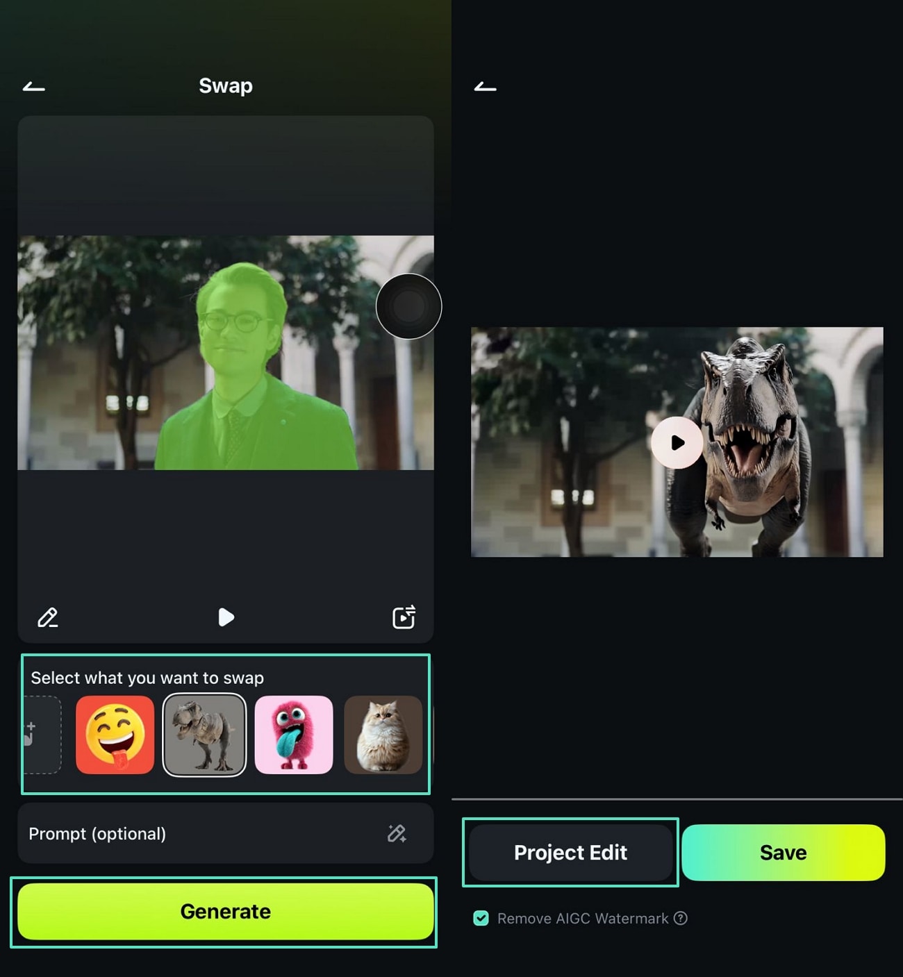 generate and edit video