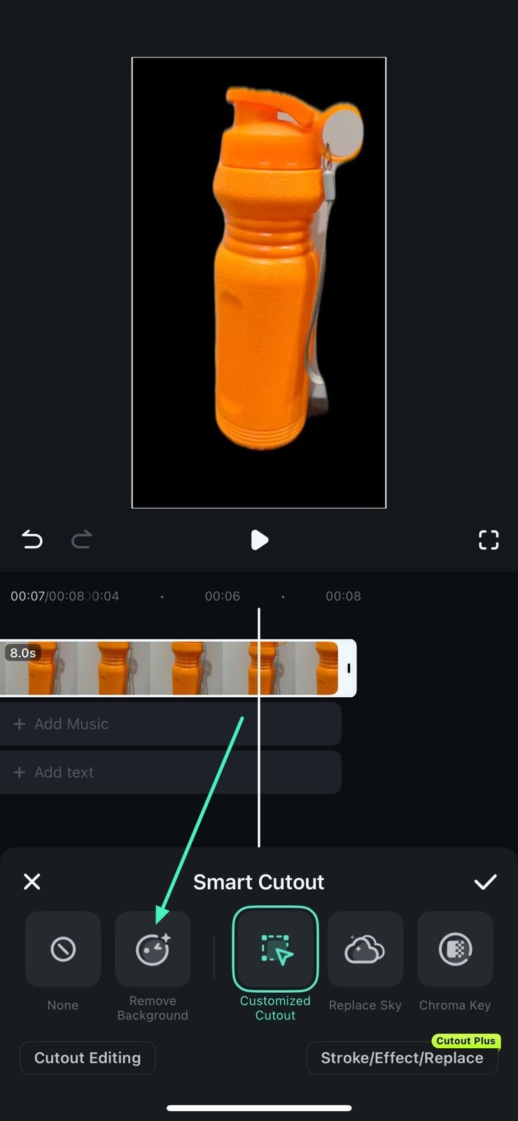 remove full video background