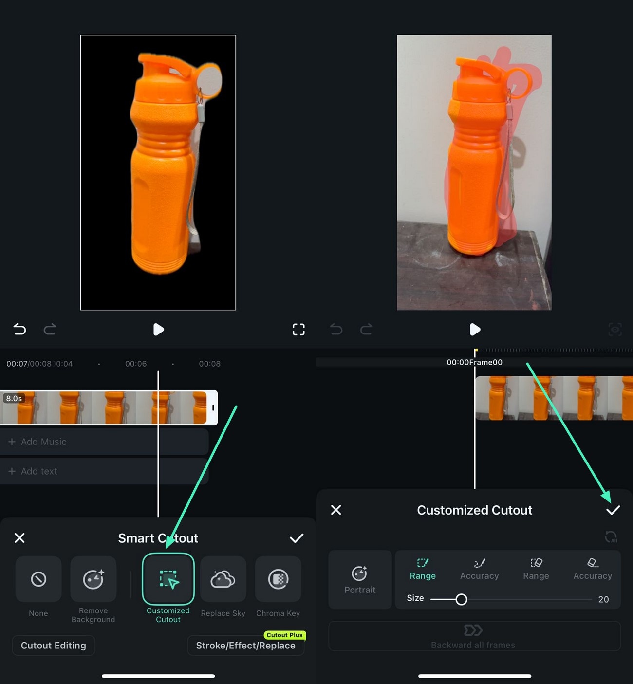 custom subject selection process