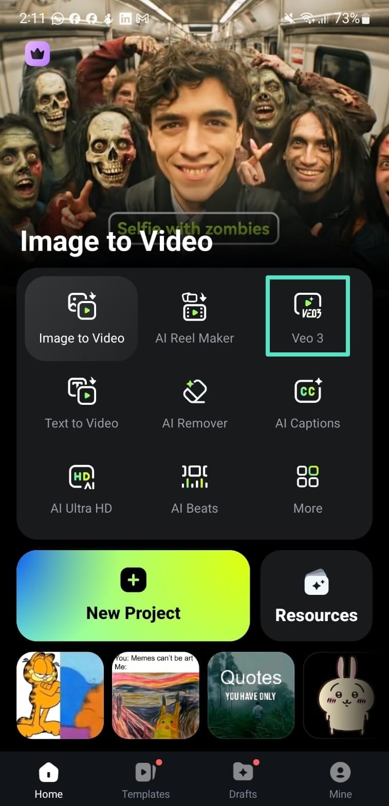 access veo 3 feature