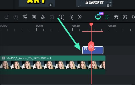 change text duration on timeline