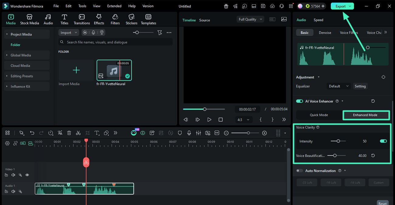 enable enhanced mode and save
