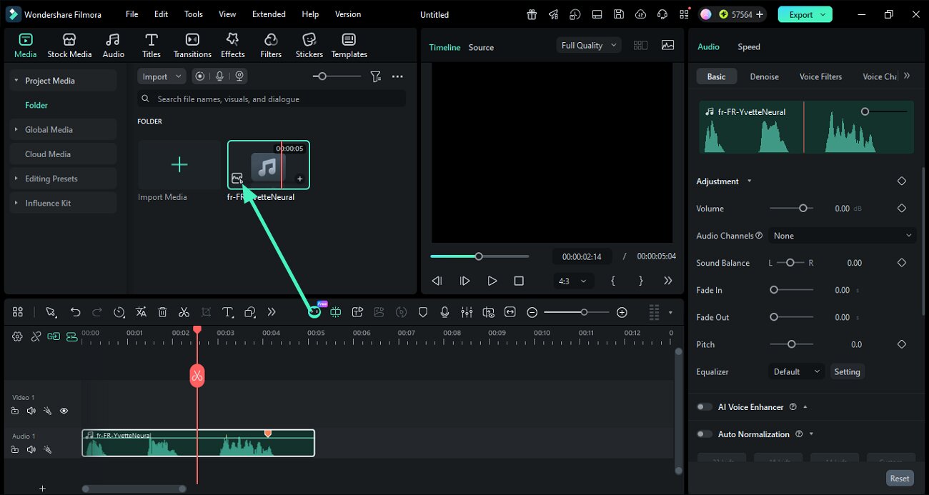 display beat markers timeline