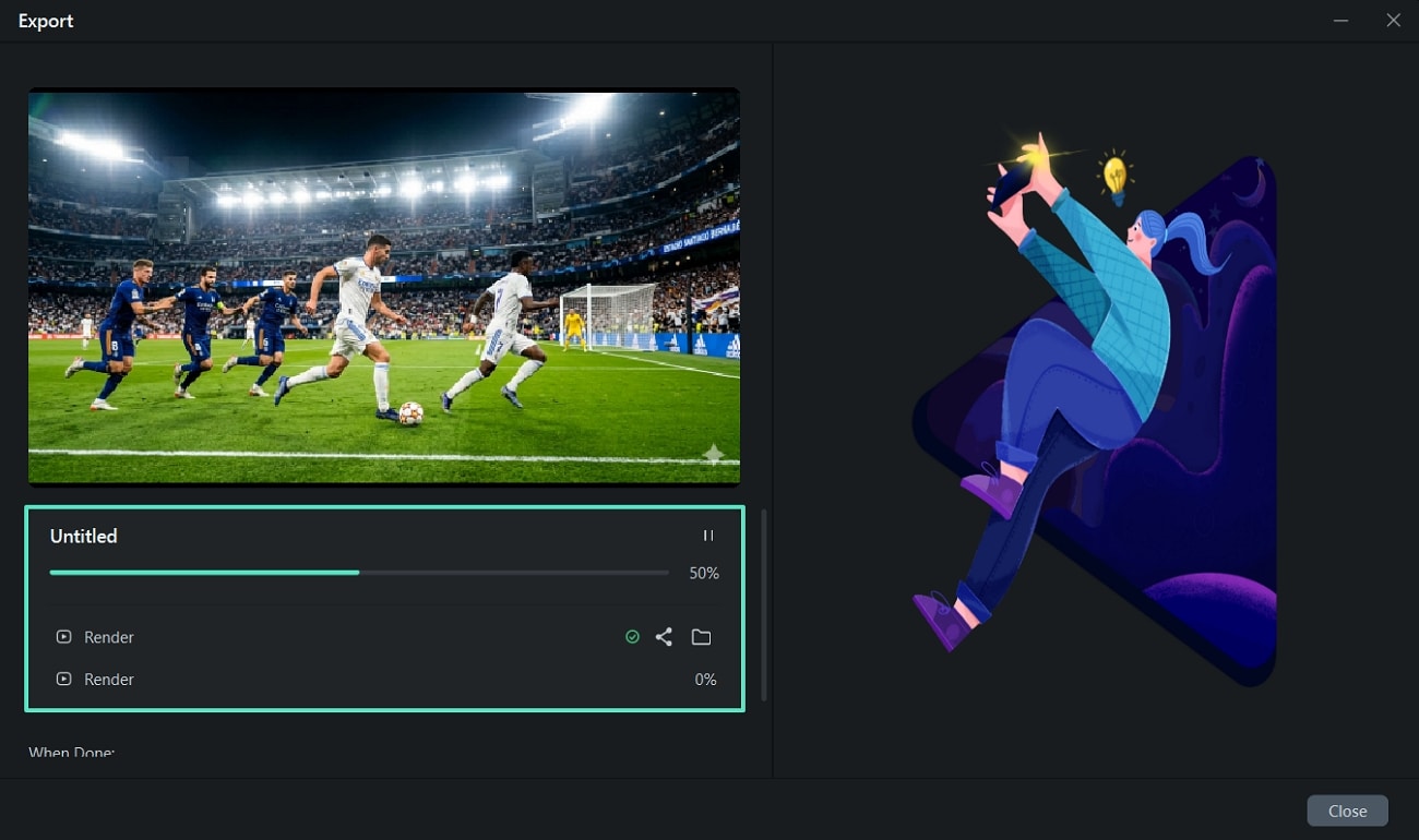 preview progress filmora windows