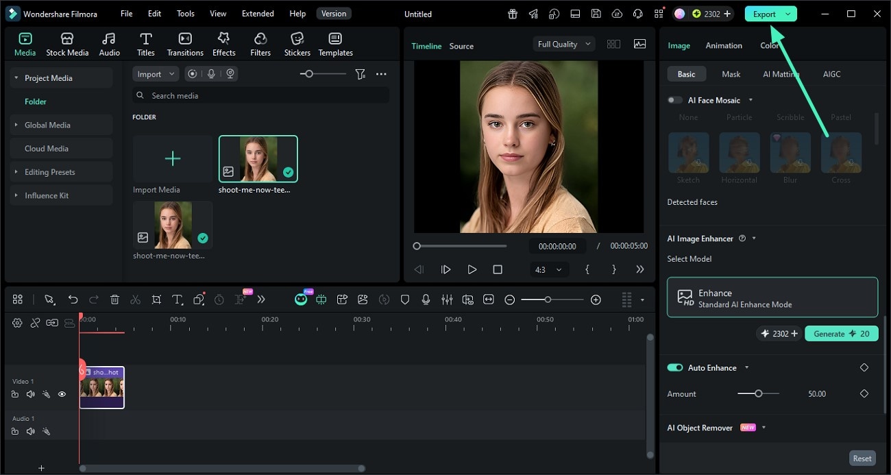 review results and export