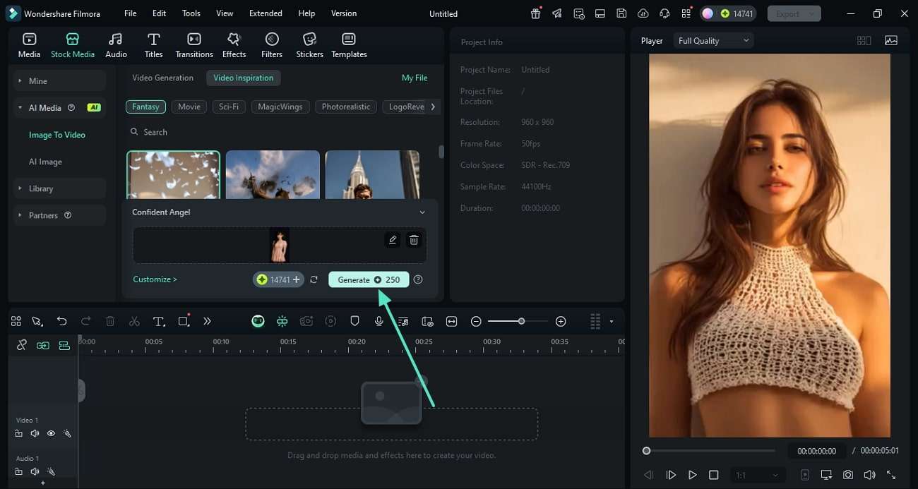 generate video from inspiration