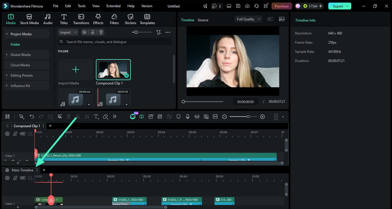enable dual timeline view
