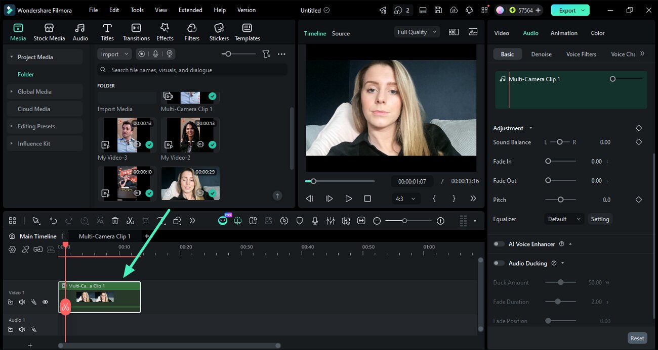 add new timeline track