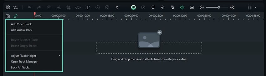 explore the manage track options