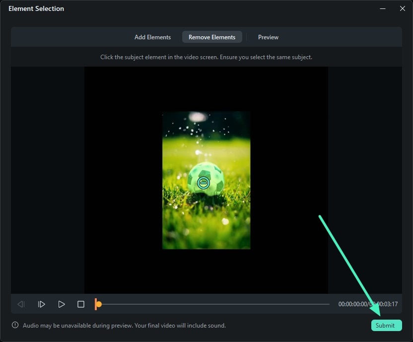 select area to replace