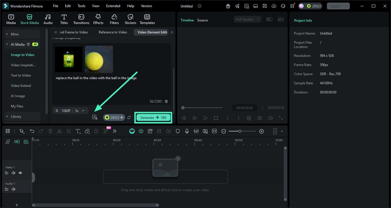 input prompt generate video