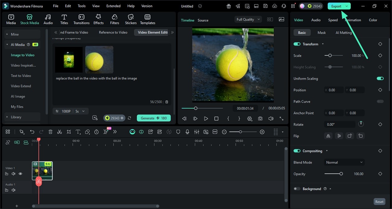 modify swapped video export