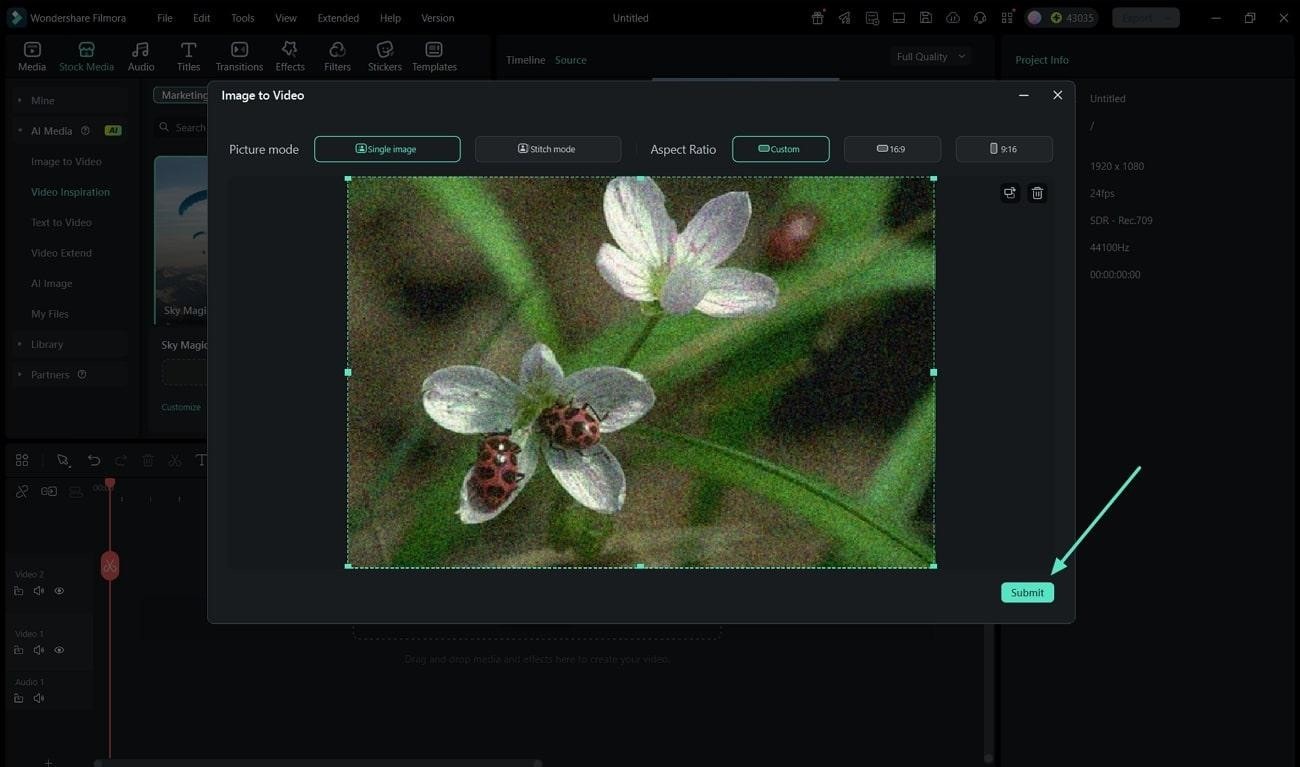 add image crop submit