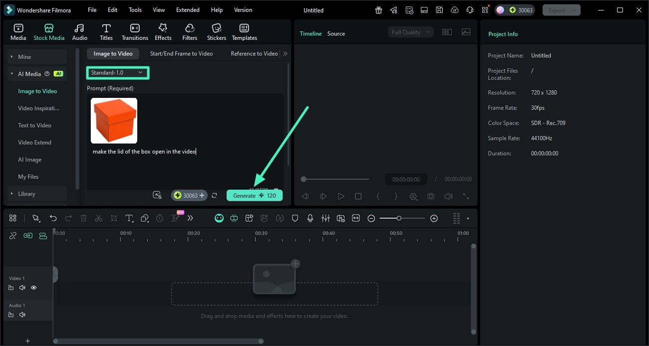open standard 1 mode