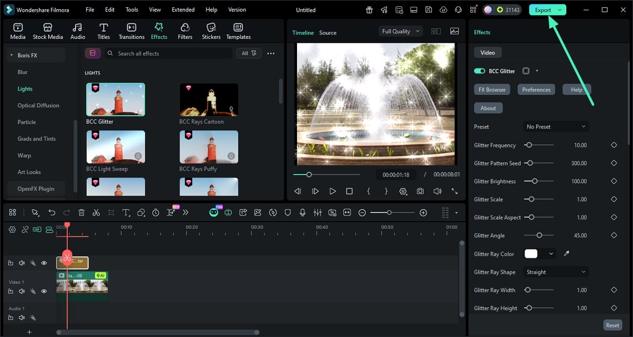 export final result to device