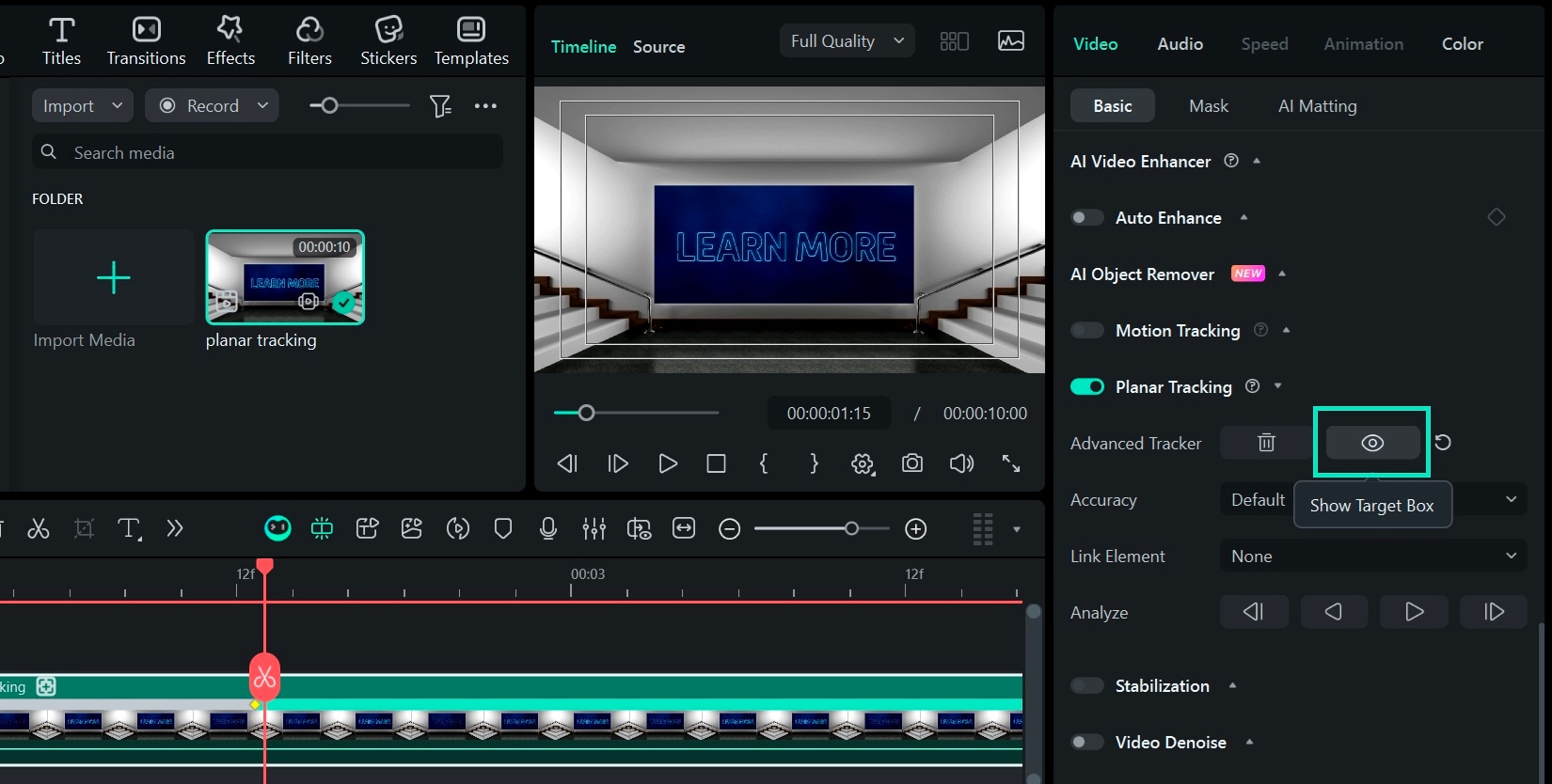 preview tracking points