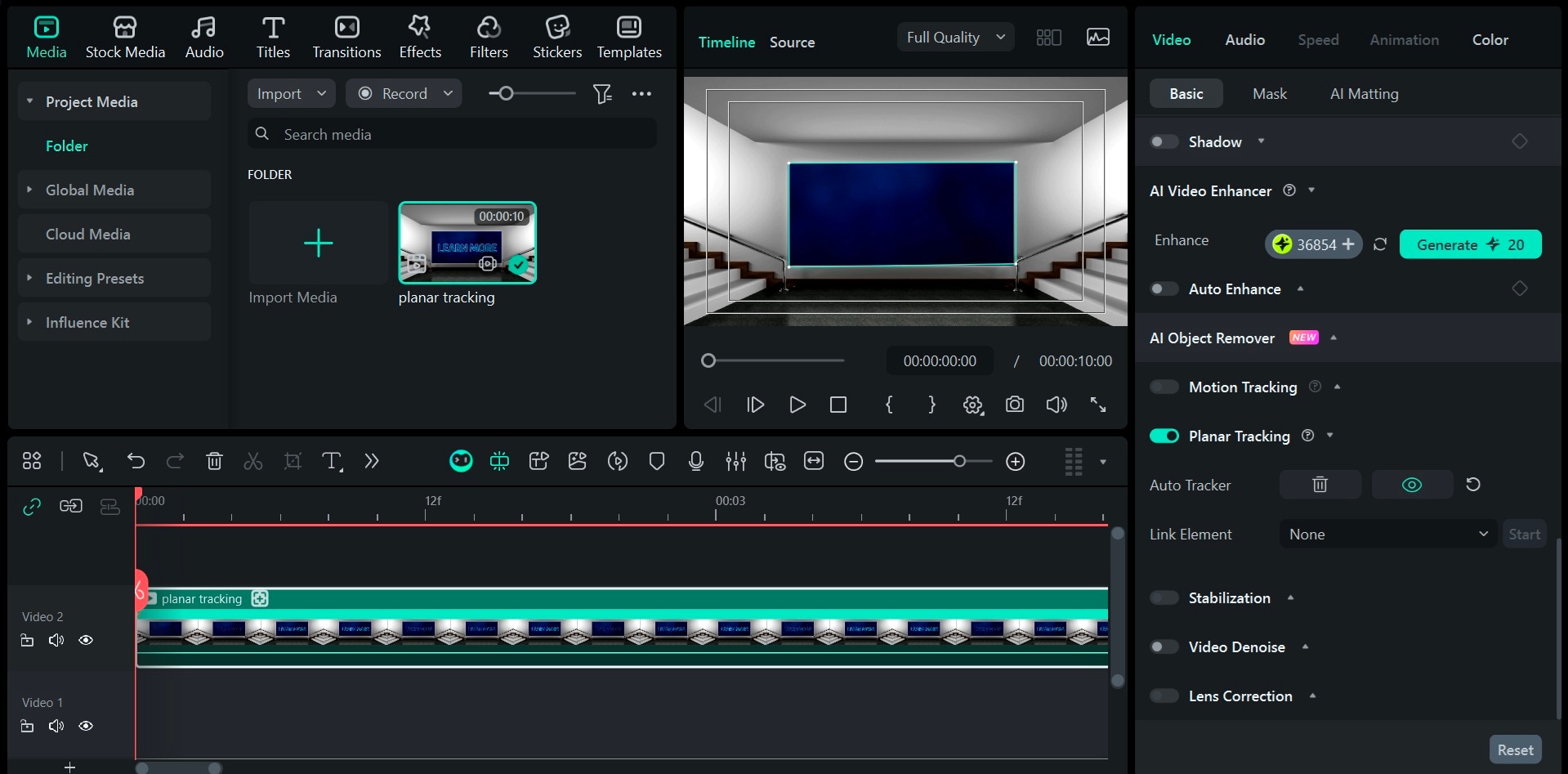 preview tracking points