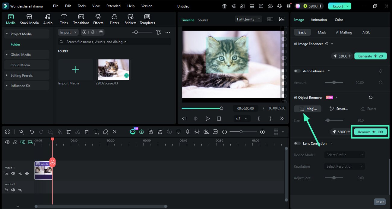 select ai object remover