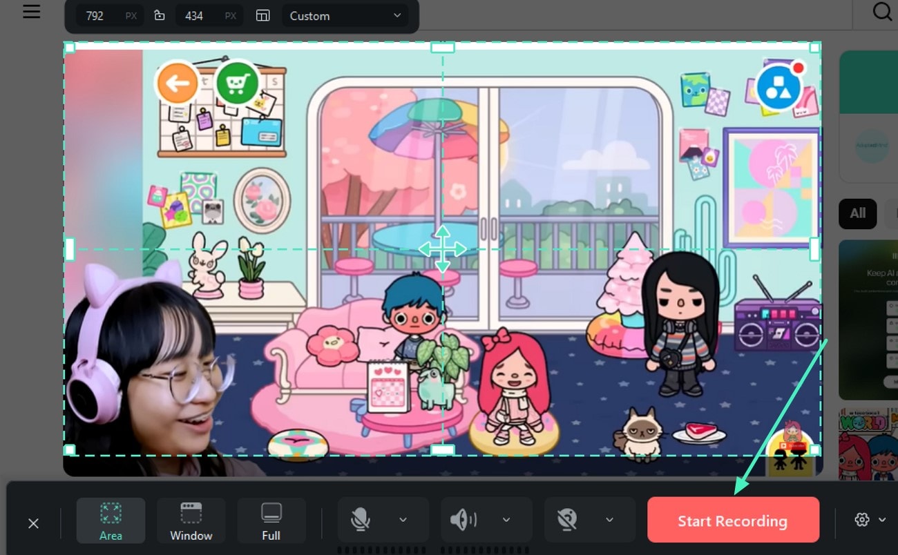 customize camera display options