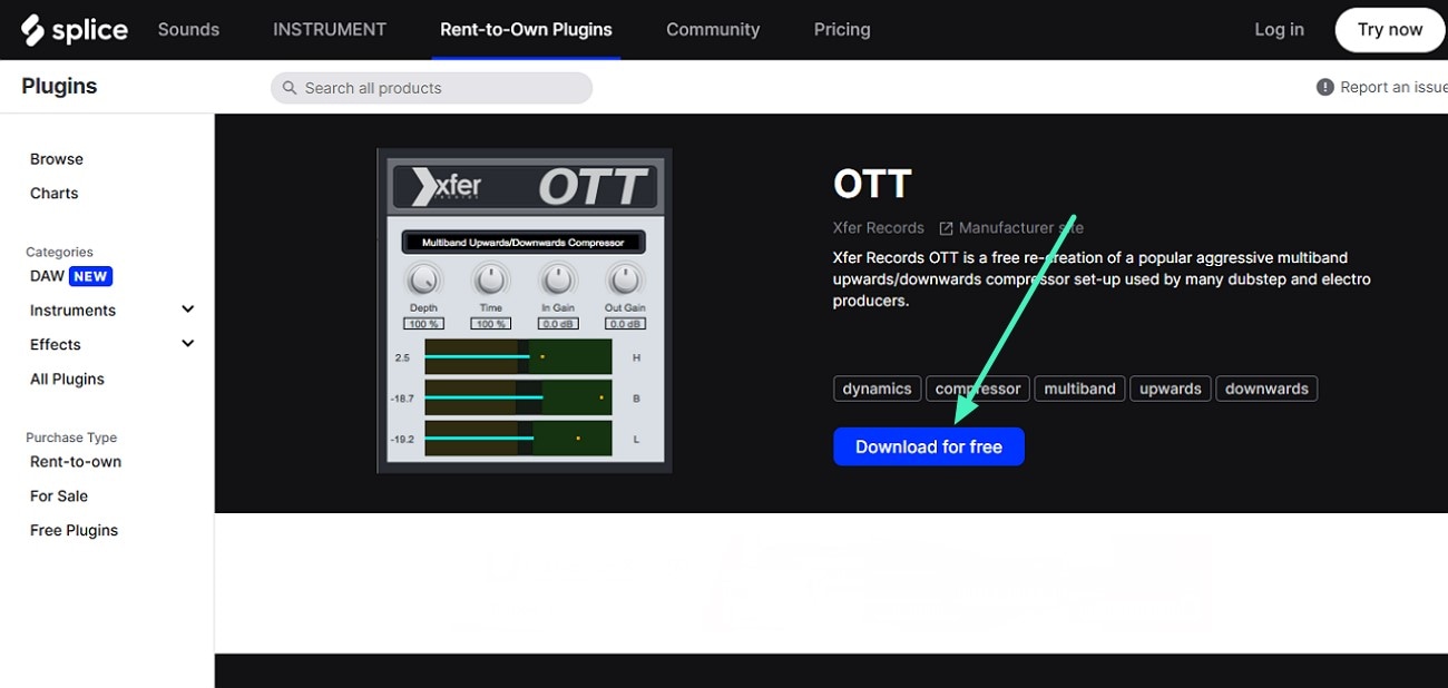 download plugin from website