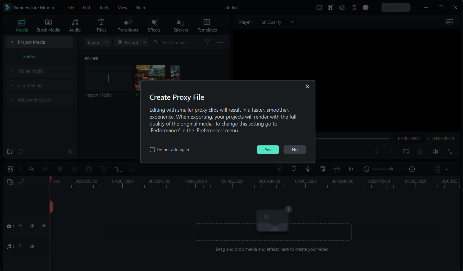 Create A Proxy File
