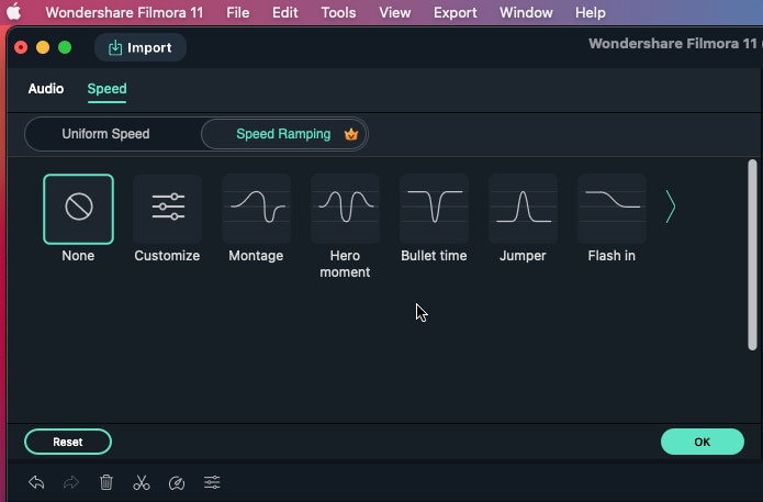 speed ramping mac