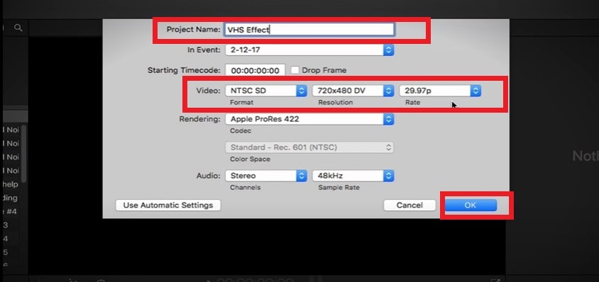 change_project_name_and_format_in_final_cut_pro