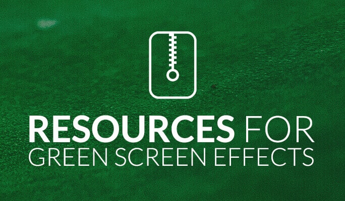 Ressourcen für Greenscreen-Effekte