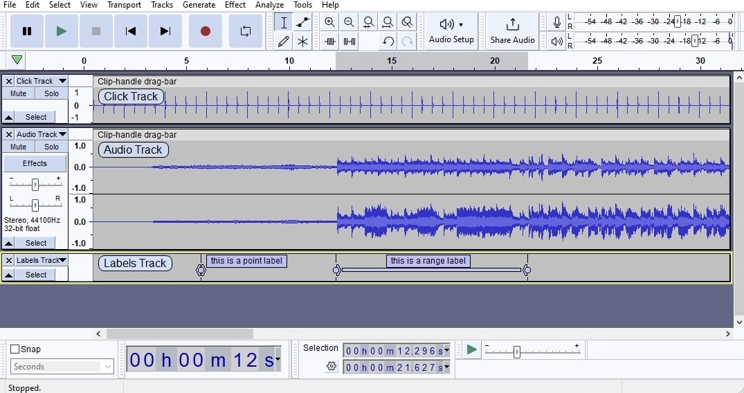 audacity potenziatore vocale ai