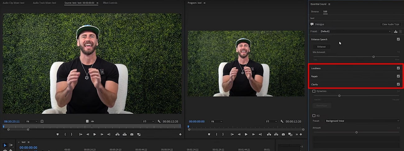 Melhore outros aspectos do áudio no Premiere Pro